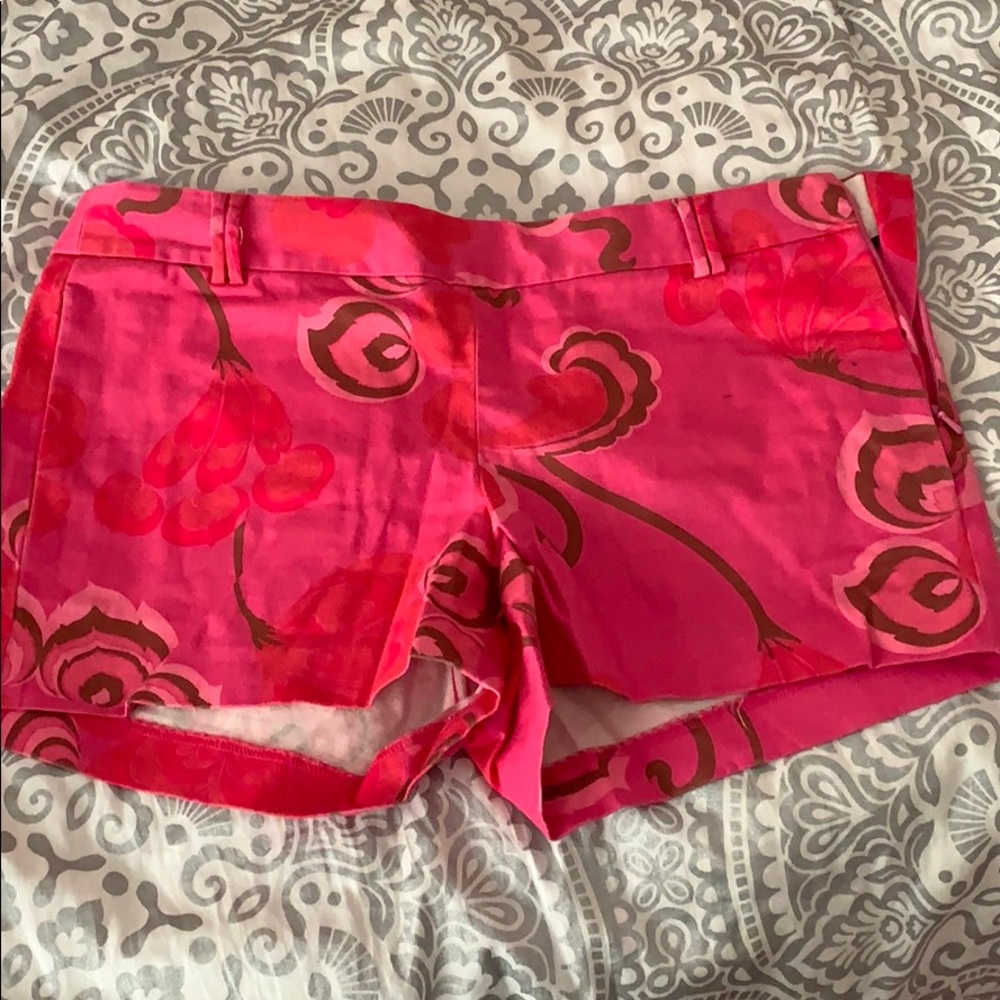 Jcrew side zip closure shorts
